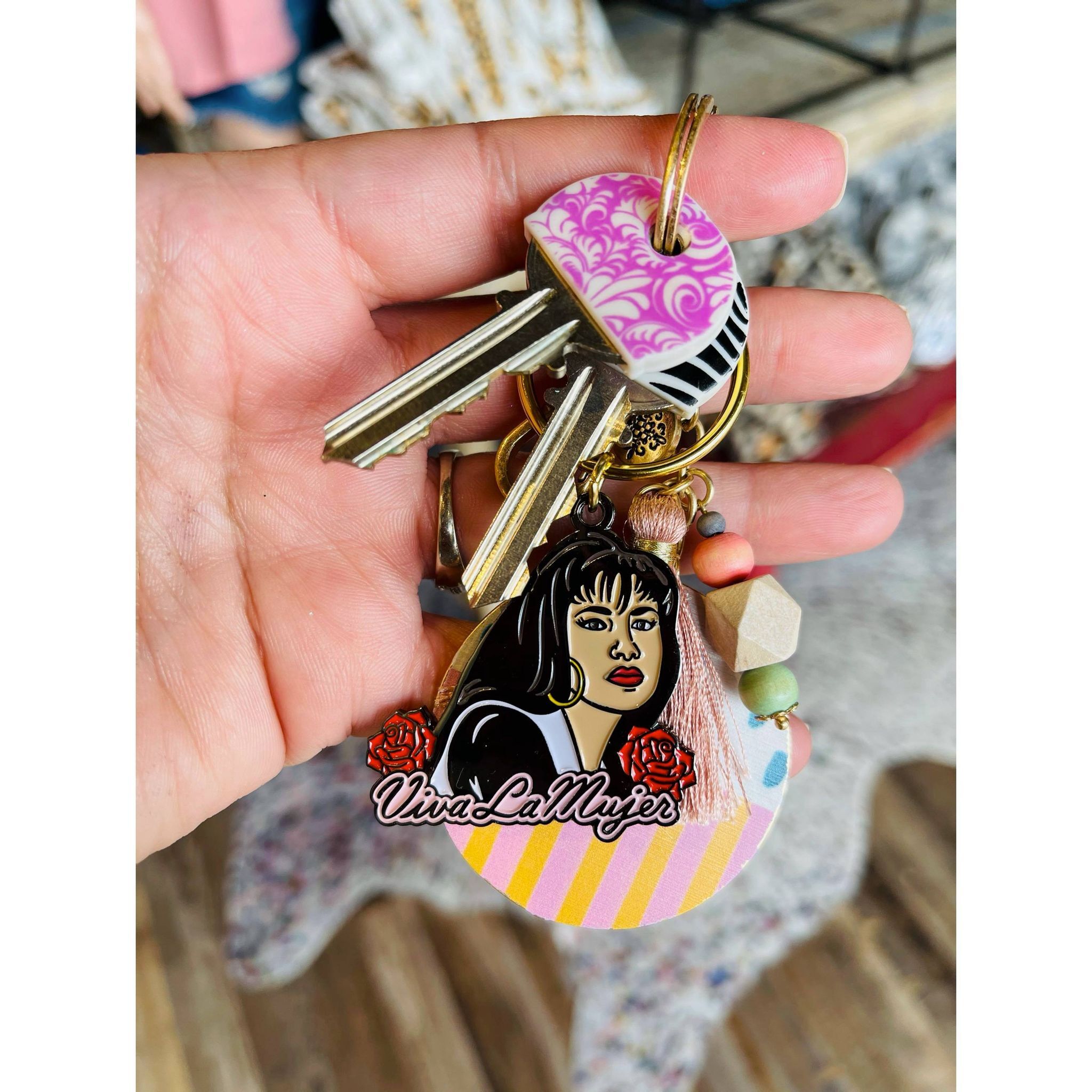 SELENA KEYCHAIN My Site